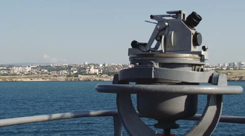 Ship navigation Stock Footage 52444611