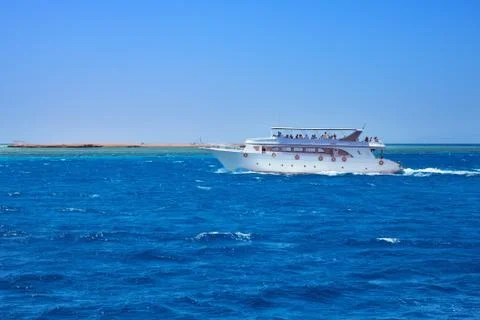 Ship in ocean Stock Photos