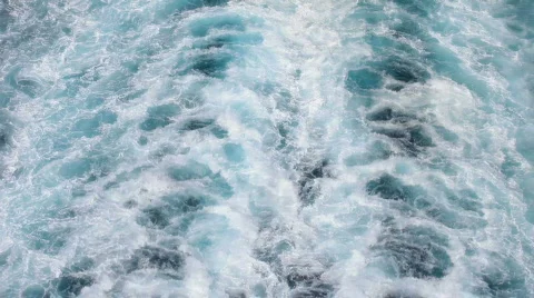 Ship ocean wake P HD 4408 Stock-Footage 569314