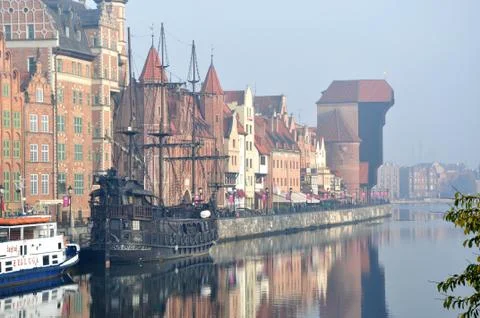 Ship of pirates Stock Photos