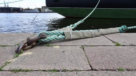 Ship in port 스톡 동영상 74968055