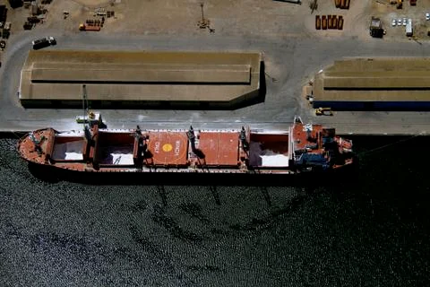 Ship in port Stock Photos
