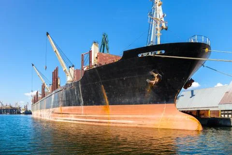 Ship in port Stock Photos