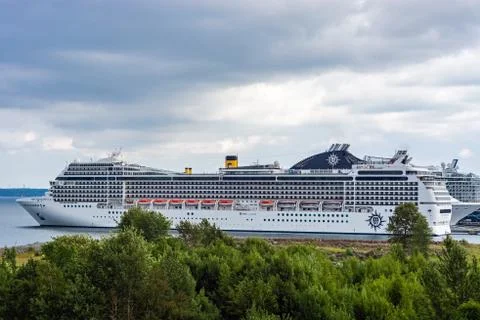 Ship in port. Stock Photos