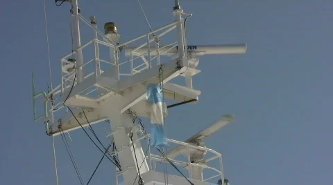 Ship Radar Stock-Footage 328088