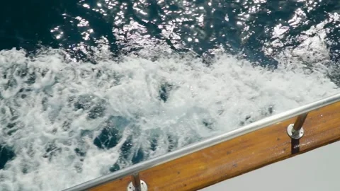 Ship Rail 2 Stock Footage 195352791