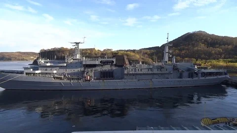 Ship rescuer Vídeo Stock 74751345