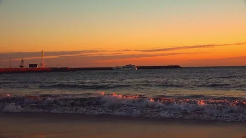 A ship returns home Stock Footage 282781573