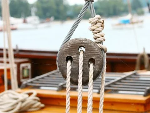 Ship rigging Stock Photos