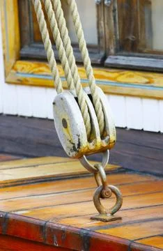 Ship rigging Stock Photos