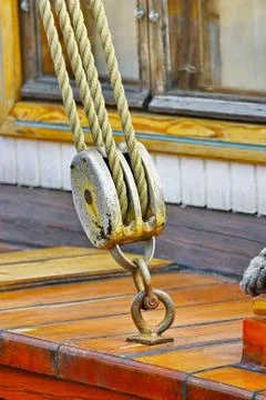 Ship rigging Stock Photos
