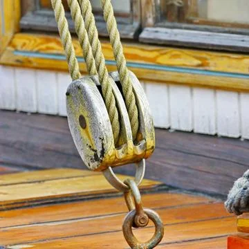 Ship rigging Stock Photos
