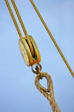 Ship rigging Stock Photos