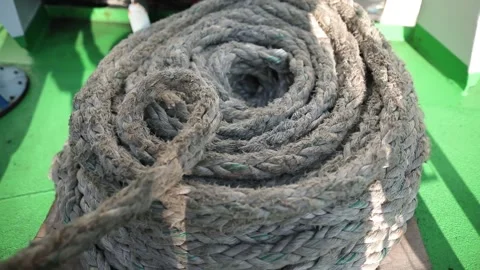 Ship Rope Stock Footage 252203617