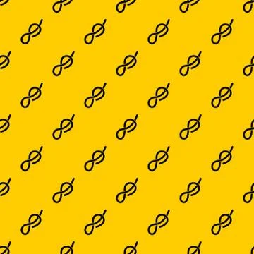 Ship rope pattern vector Illustrazione stock