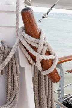 Ship rope Stock Photos