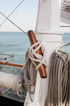 Ship rope Stock Photos