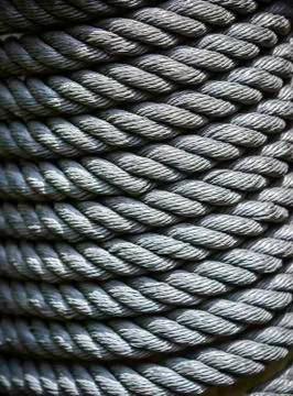 Ship rope Foto stock