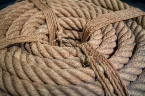 Ship rope Stock Photos