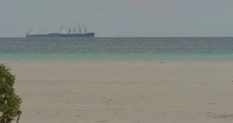 Ship Sailing In Indian Ocean Stock Footage 317486215