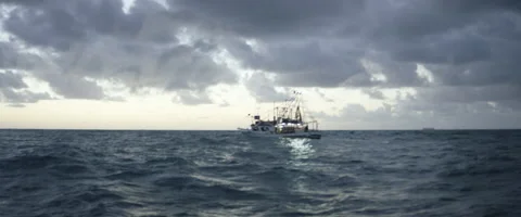 Ship sailing in sea Stock-Footage 67289614