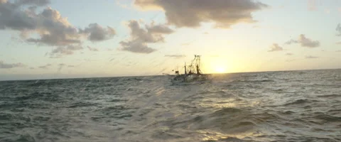 Ship sailing in sea Stock Footage 67289707