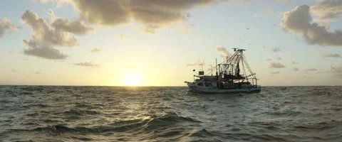 Ship sailing in sea Stock Footage 67289712
