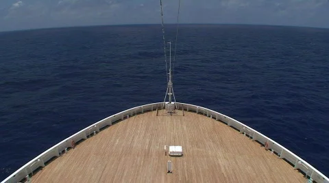 Ship At Sea Stock Footage 455060