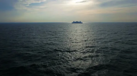 Ship at sea Video stock 22705841
