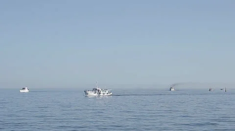 Ship in sea Stock Footage 23729382