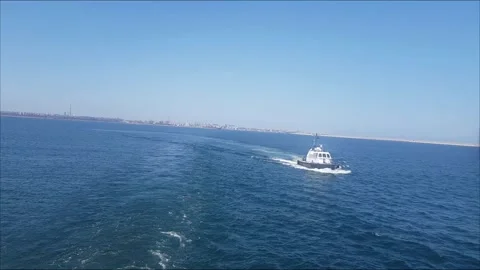 Ship At Sea Stock Footage 150736885