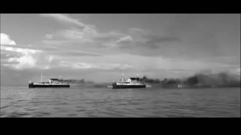 Ship on sea Stock Footage 235135667