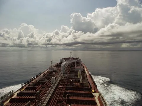 Ship at sea Stock Photos