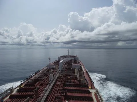 Ship at sea Stock Photos