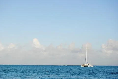 Ship at sea Stock Photos