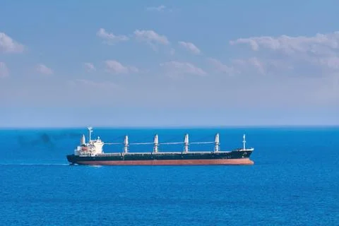 Ship in the Sea Stock Photos