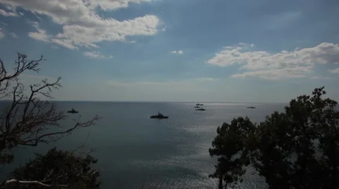 Ship in sea timelapse 動画素材 58321098