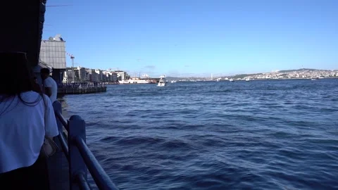 Ship-Shape Commute: Advantages of Maritime Public Transit Stock Footage 247894694