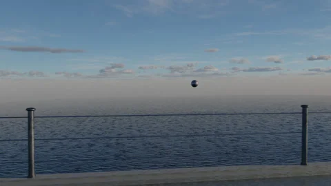 Ship Sighting Stock Footage 155944061