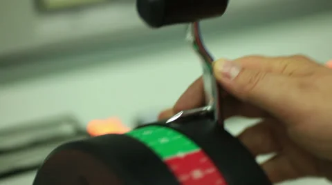 Ship speed weel Stock Footage 38287115