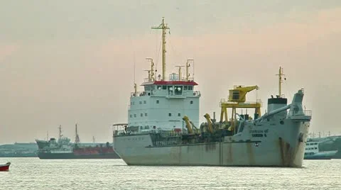 Ship sunset Vidéo 9103555