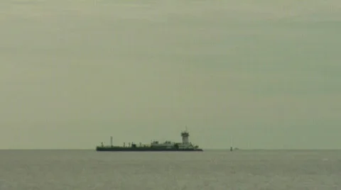 Ship tanker 2 Stock Footage