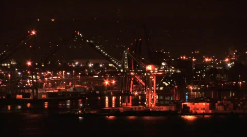 Ship terminal Stock Footage 822706