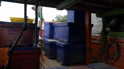 Ship in Thiland Stock Footage 112525426