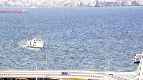 Ship Timelapse Vídeo Stock 33653045