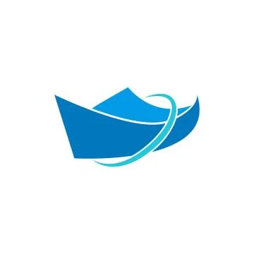 Ship vector graphic design illustration template Stock Illustration