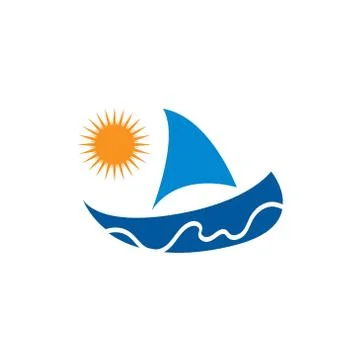 Ship vector graphic design illustration template 스톡 일러스트