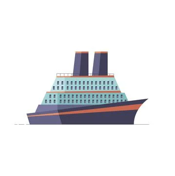 Ship vehicle icon Stock Illustration