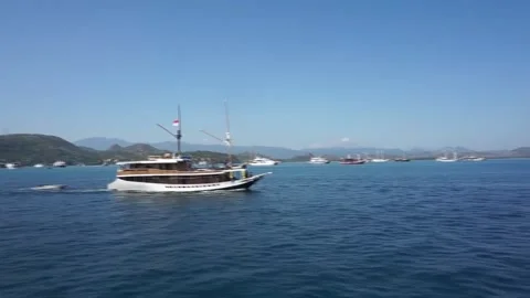 A SHIP WAS SAILING Stock Footage 302327726
