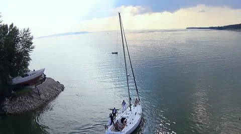 Ship water 03.mp4 Video stock 8983528